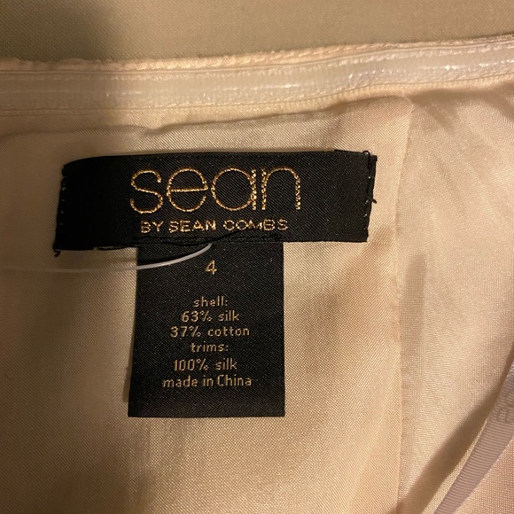 Strapless Corset Blush Dress | Sz 4 |  Bust 14” | 12.5” Waist  | 34” Length - Picture 5 of 5